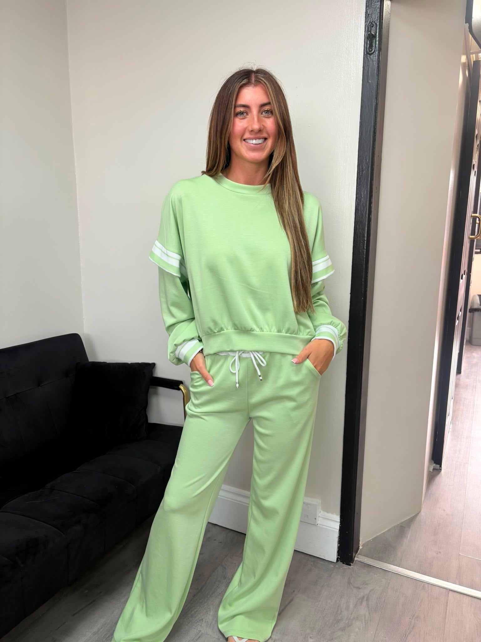 Fresh Mint Stripe Co-Ord