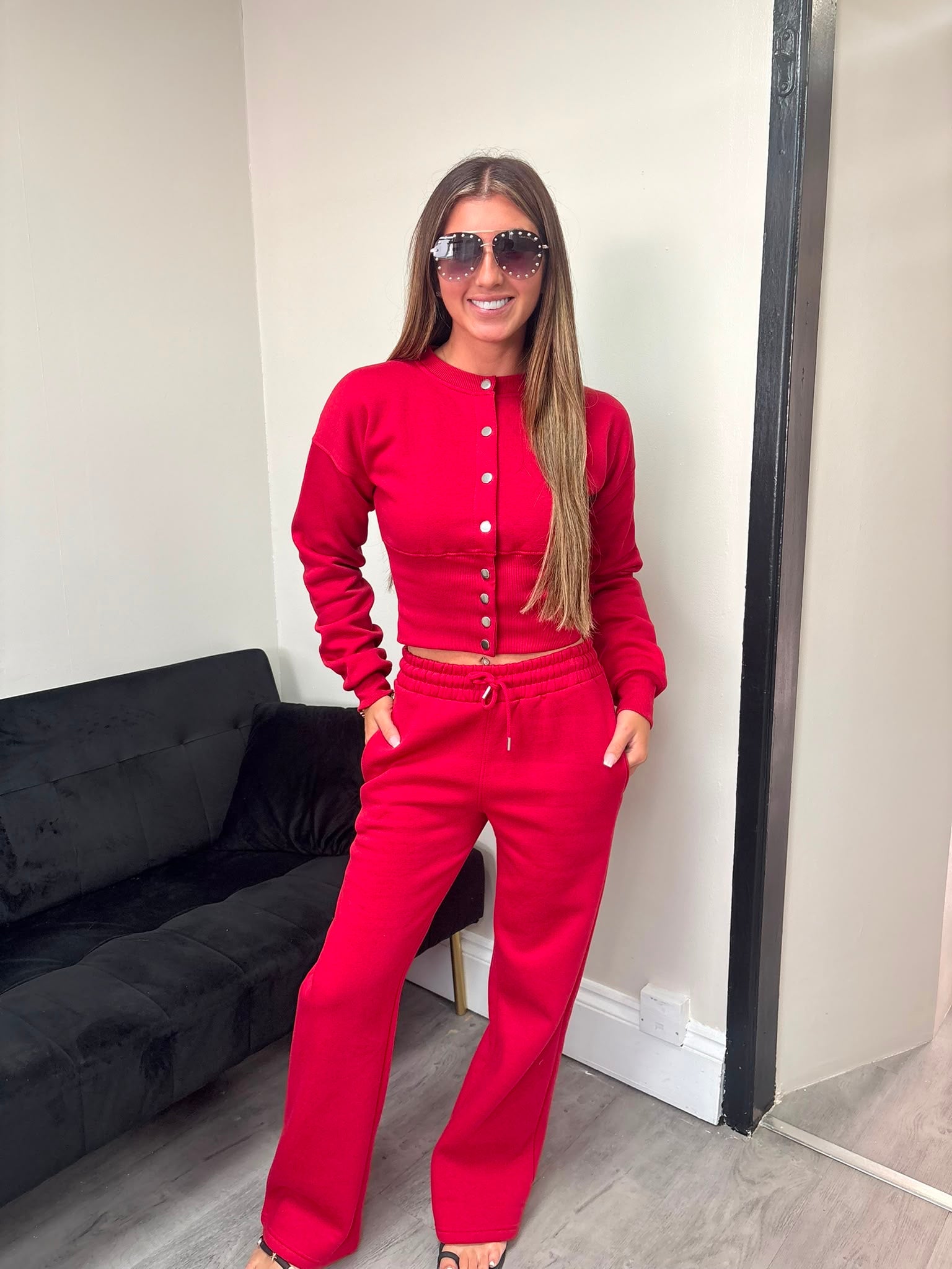 Corset Button Lounge Set