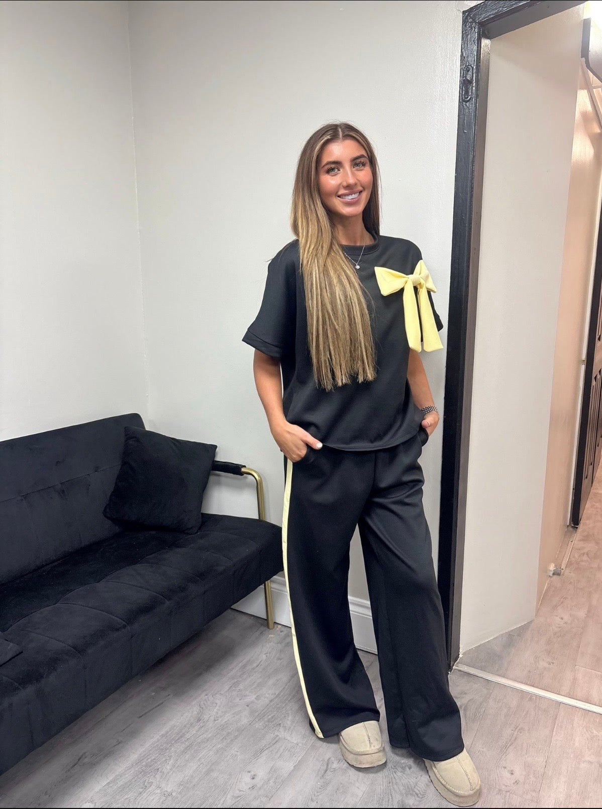 Bow Detail Co-Ord Set