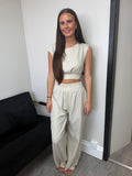 Sleeveless Co-ord Set