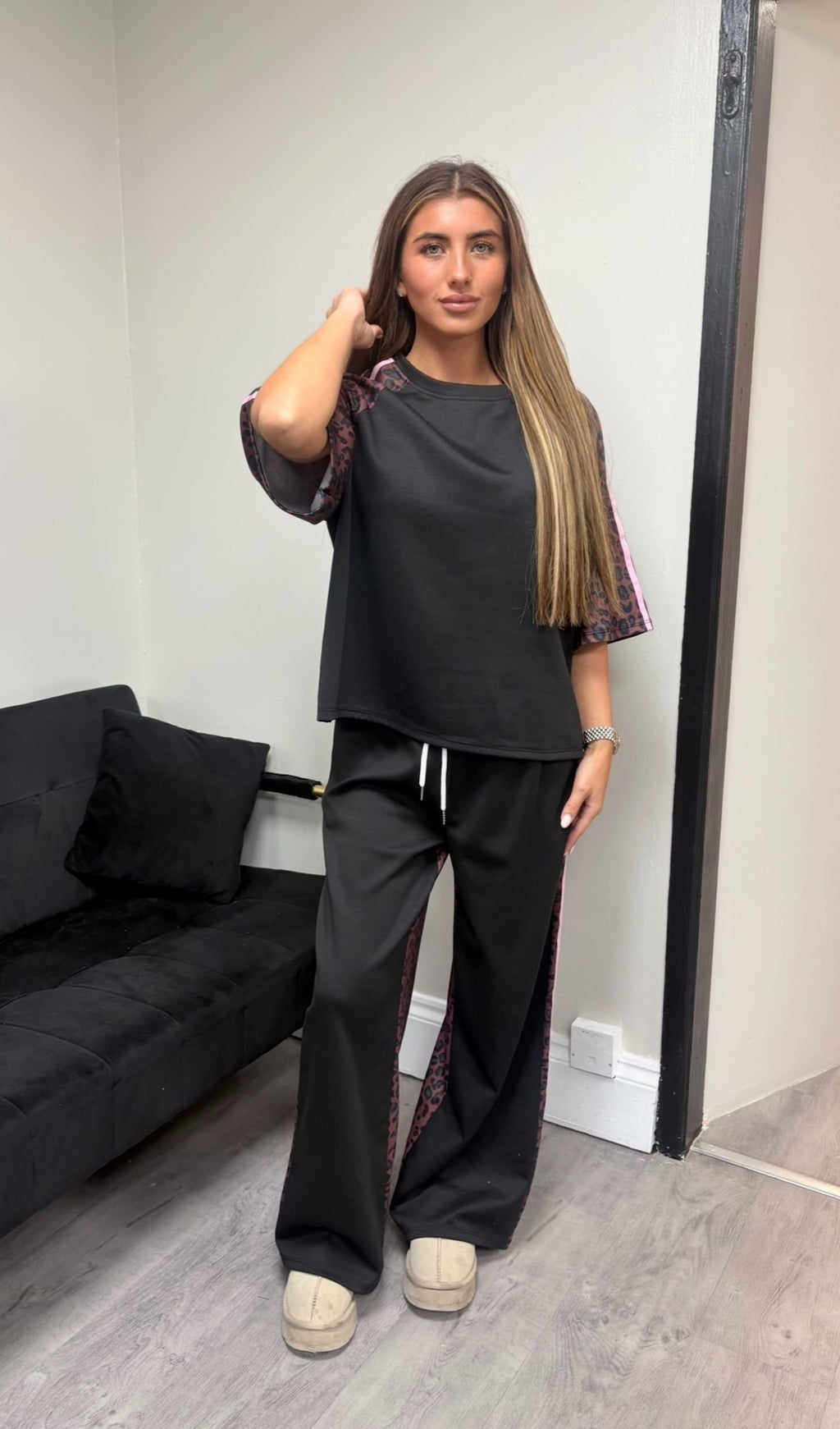 Leopard Luxe Lounge Set
