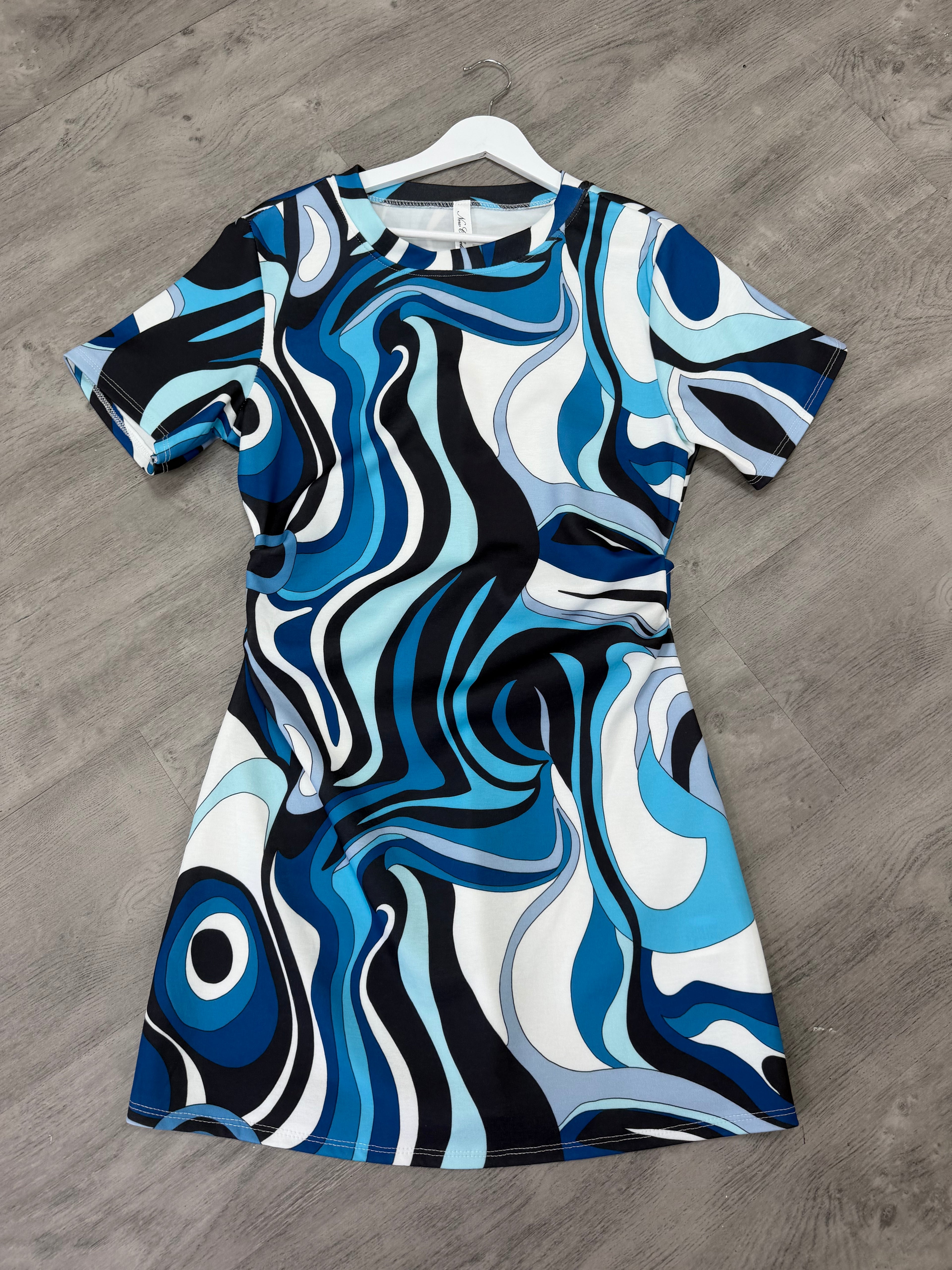 Summer Swirl Mini Dress